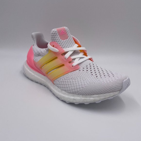 adidas Ultraboost 5.0 DNA White / Pink Womens Shoes - Picture 7 of 8